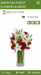 Mobile Screenshot of americasfinestflowersandmore.com